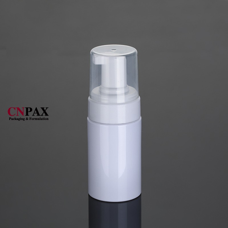 cylinder round foaming plastic bottles