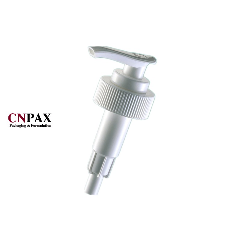 28-400 ribbed plastic pump dispenser