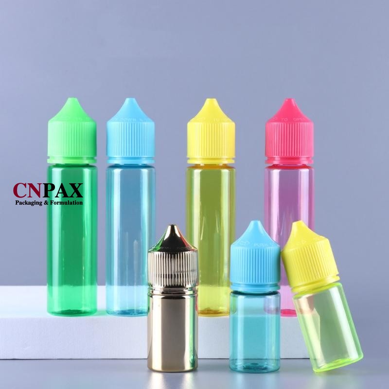 Custom Color Chubby Gorilla Vape Juice Dropper Bottles