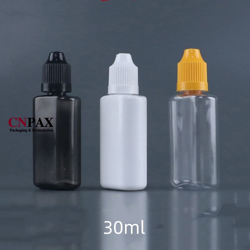 30ml oval e liquid vape juice bottles