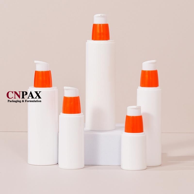 foundation cream serum bottles