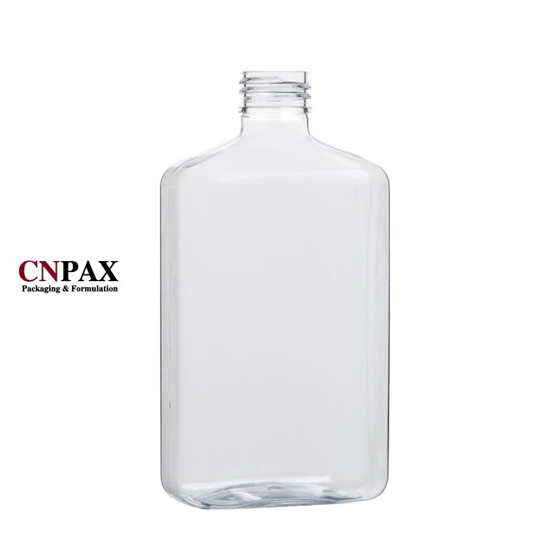 flat square flat oblong plastic bottles squeeze bottles